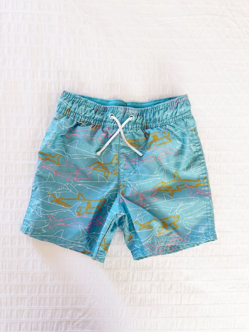 Cat & Jack Swim Trunks • Sharks • 3T